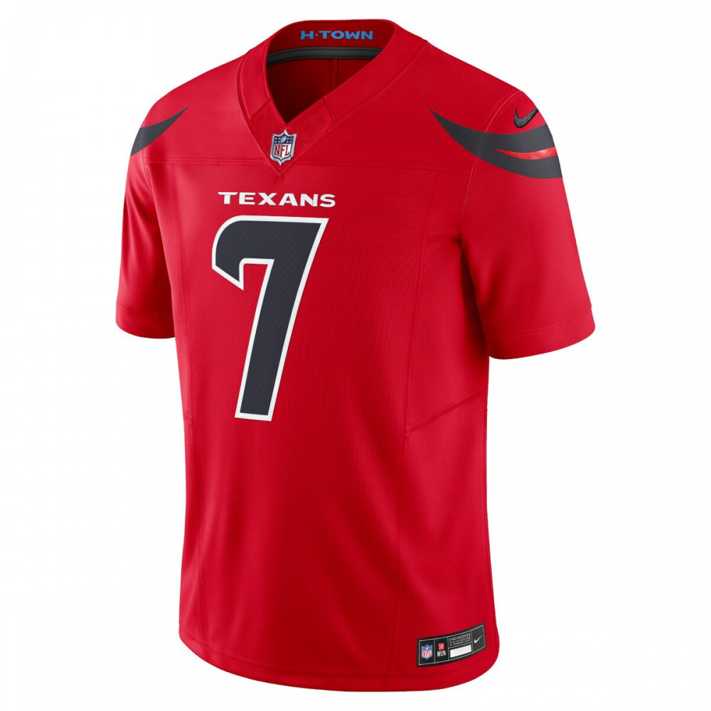 C.J. Stroud Houston Texans Nike Alternate Vapor F.U.S.E. Limited Jersey - Red-GridironStore
